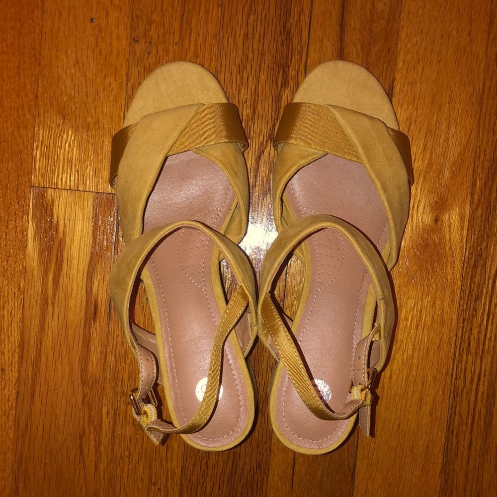 SUEDE LIKE SUMMER SANDAL